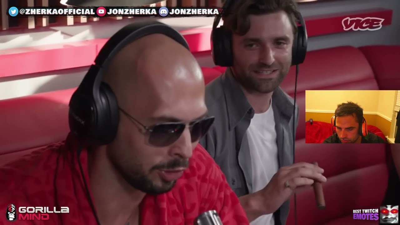 Jon Zherka Reacts to Andrew Tate Vice Interview