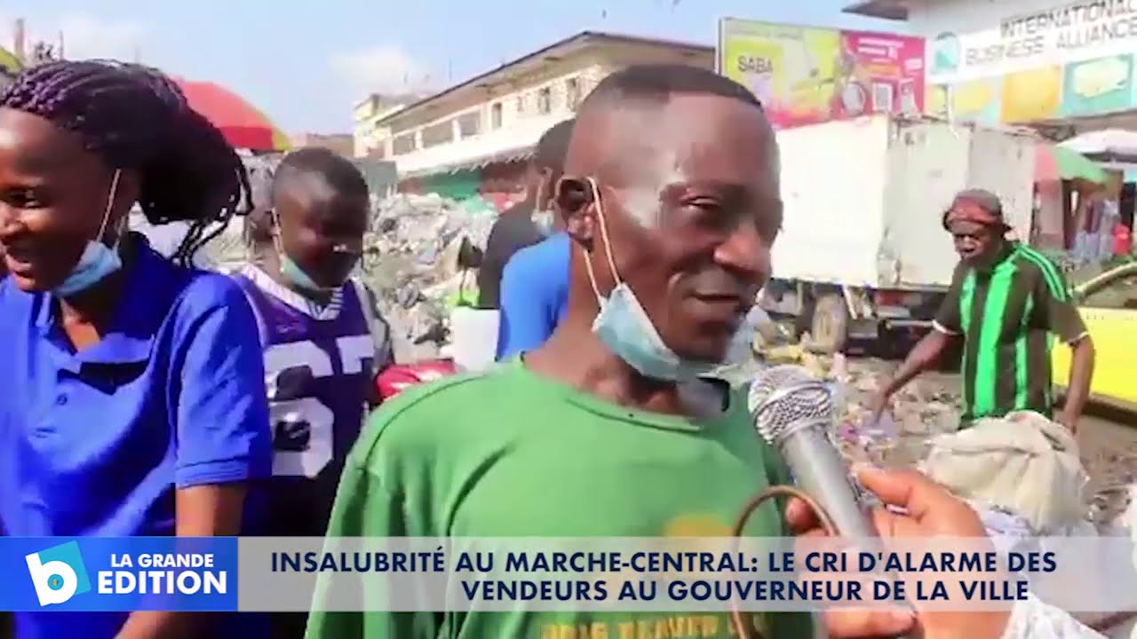 Insalubrité au Marché Central: Le cri d’alarme des vendeurs au Gouverneur de la ville