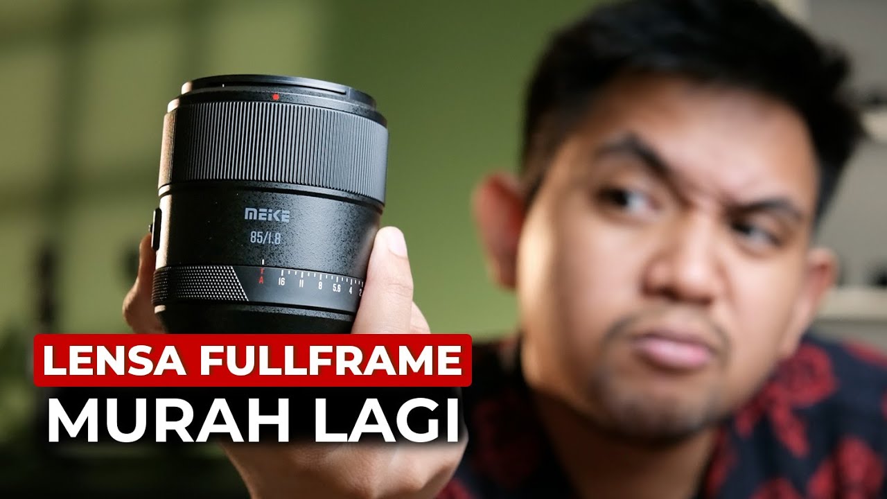 MAKIN PUSING DAH MILIH LENSA FULLFRAME! | Unboxing Lensa Meike 85mm F1.8 PRO