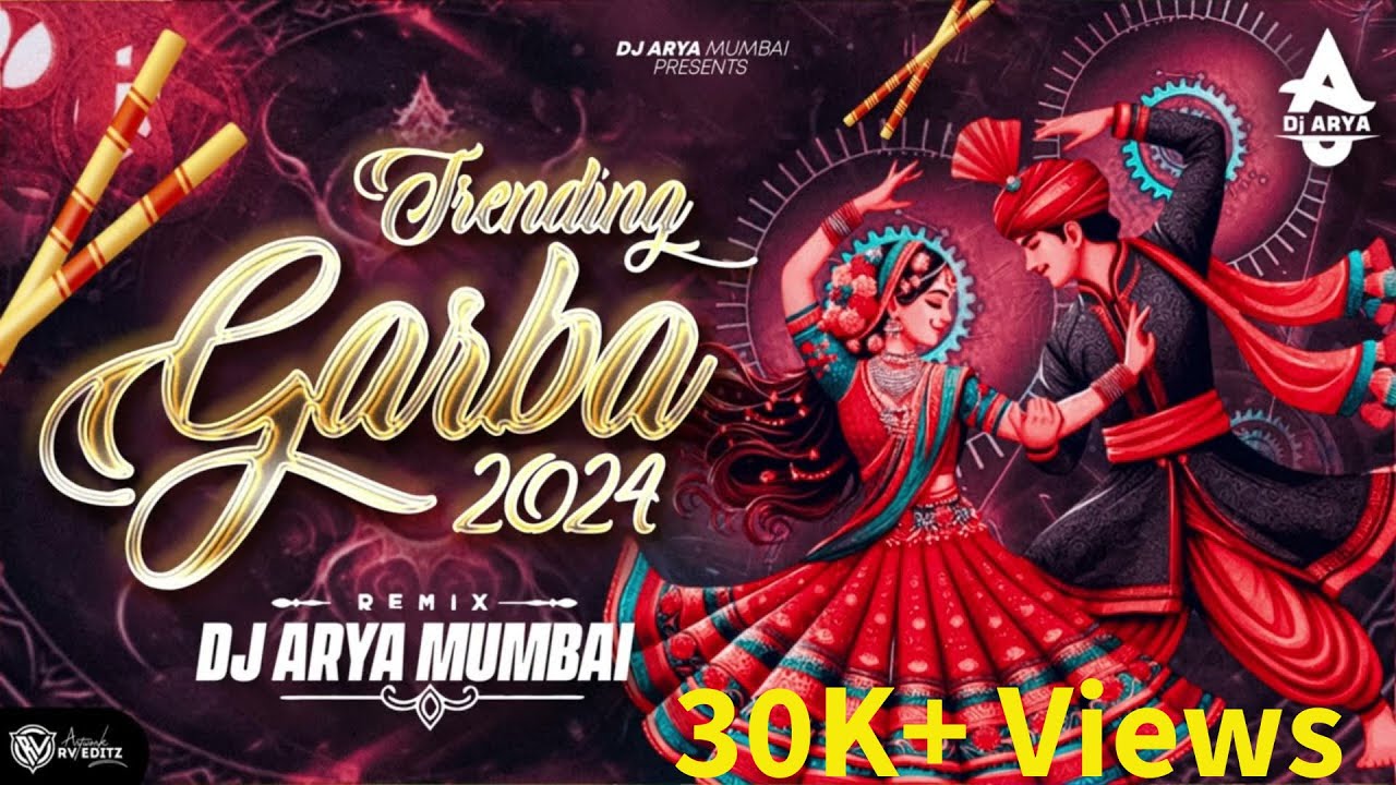 Trending Garba 2024 | DJ Arya Mumbai | Hindi x Maratha Dandiya 2024 #2024 #dandiya #navratri