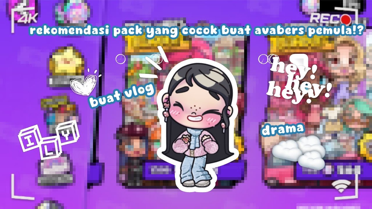 Rekomendasiin pack yang cocok buat avabers pemula ‼️🗯️✨🩰 by @alschall-c3z 