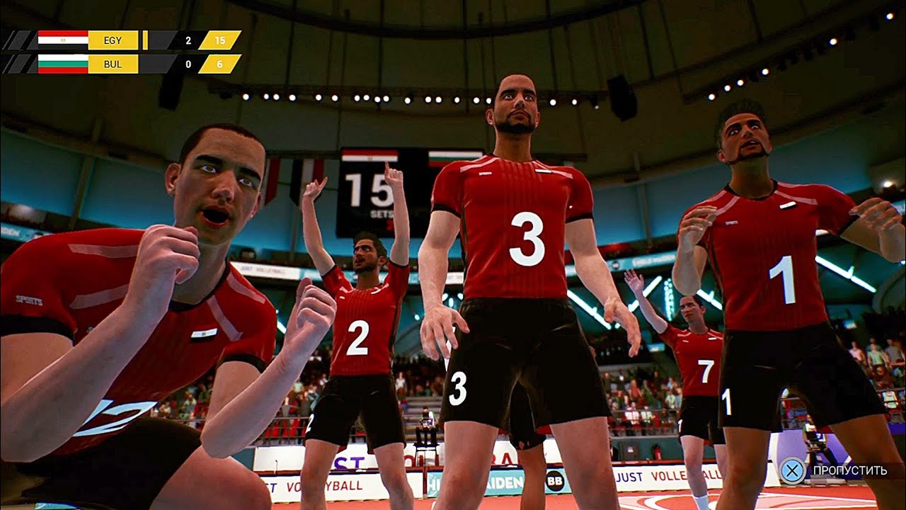 SPIKE VOLLEYBALL (PS5) - Egypt vs Bulgaria (2025)