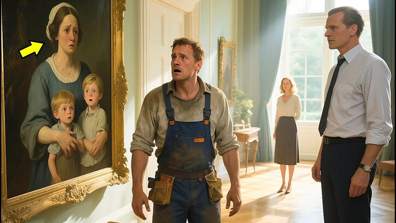 EIN TISCHLER KAM, UM EINE TÜR IM HAUS DES MILLIONÄRS ZU REPARIEREN, UND ERSTARRTE, ALS ER SEIN