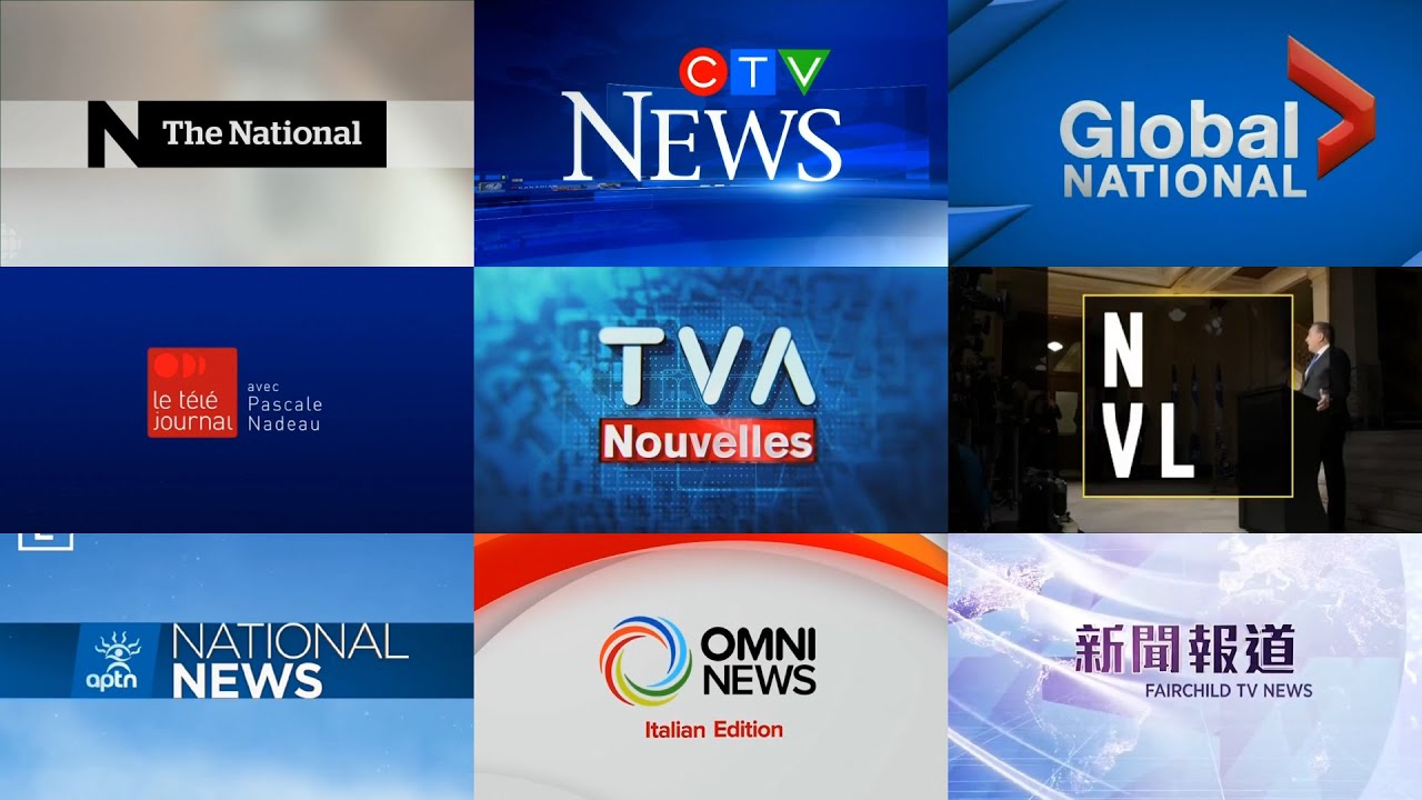 🇨🇦 Canadian TV News - 2020 Intro / Opens / Générique Compilation