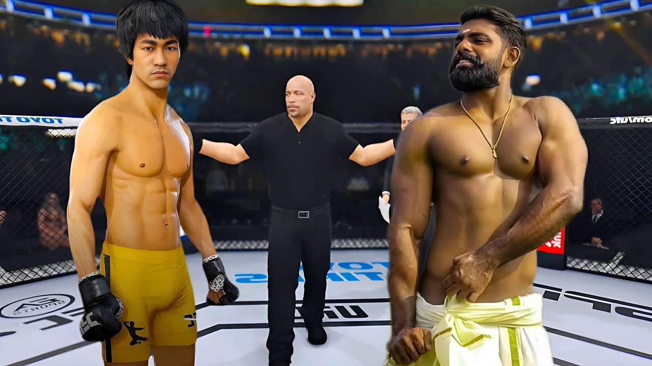 PS5 | Bruce Lee vs. Indian actor [EA Sport UFC 4]🥊