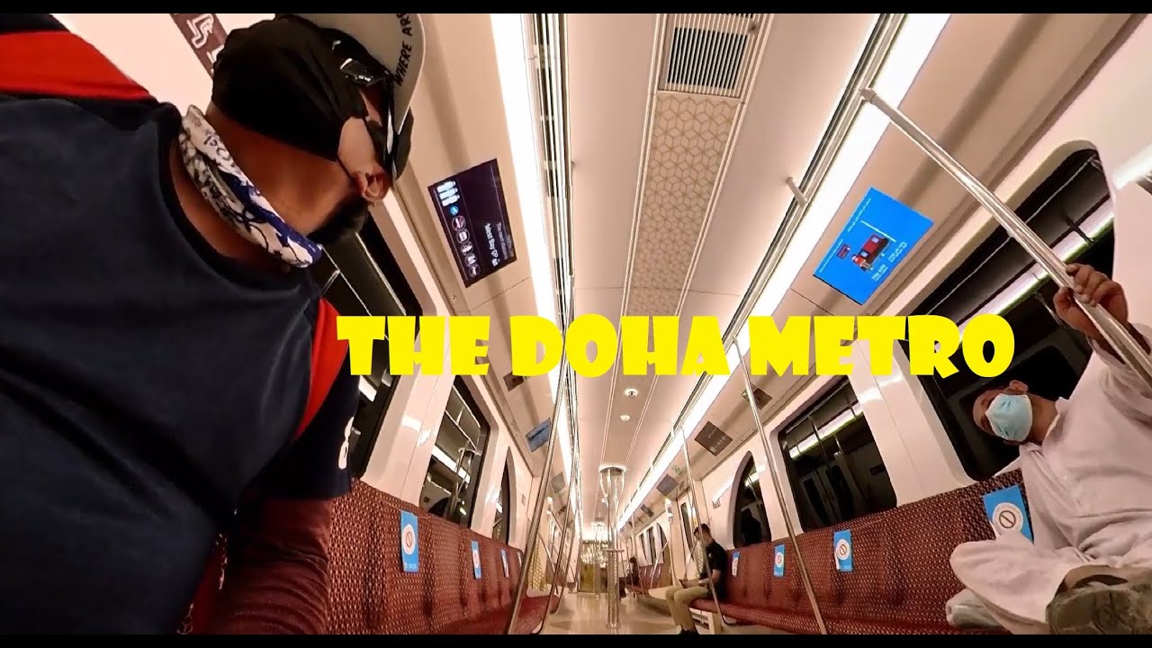 Riding a Metro in Doha | Joaan Station to Mushereib to DECC (City Center)