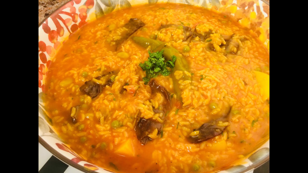طريقة الأرز الجاري الليبي ع طريقتي/أكلة ليبية شعبية/رز جاري بالقديد(قرقوش)او رز امبكبك