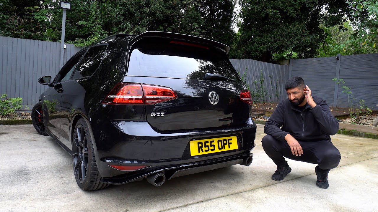 My VW GOLF GTI gets a CRAZY Loud Exhaust!