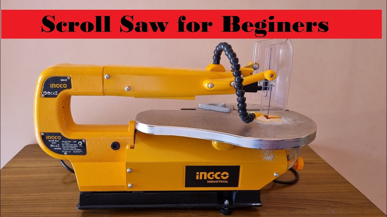 Cheapest Scroll Saw For Beginners : Ingco 85 Watt Scroll Saw