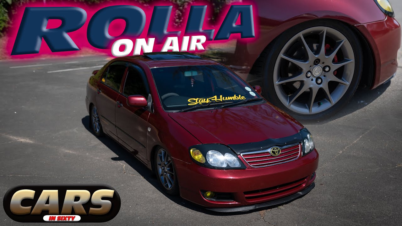 Toyota Corolla *на полной пневмоподвеске*
