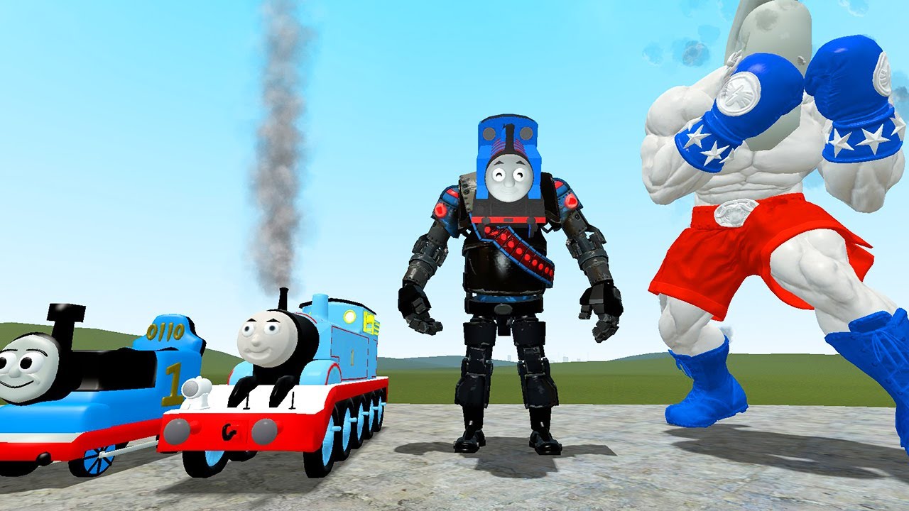 NEW CURSED DOUGLAS AND GORDON THE TRAINS In Garry's Mod!