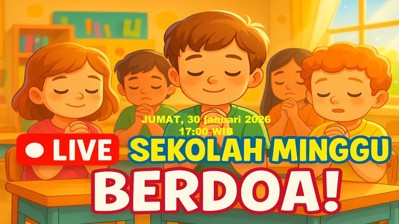 IBADAH ANAK BERDOA LIVE 30 januari 2026