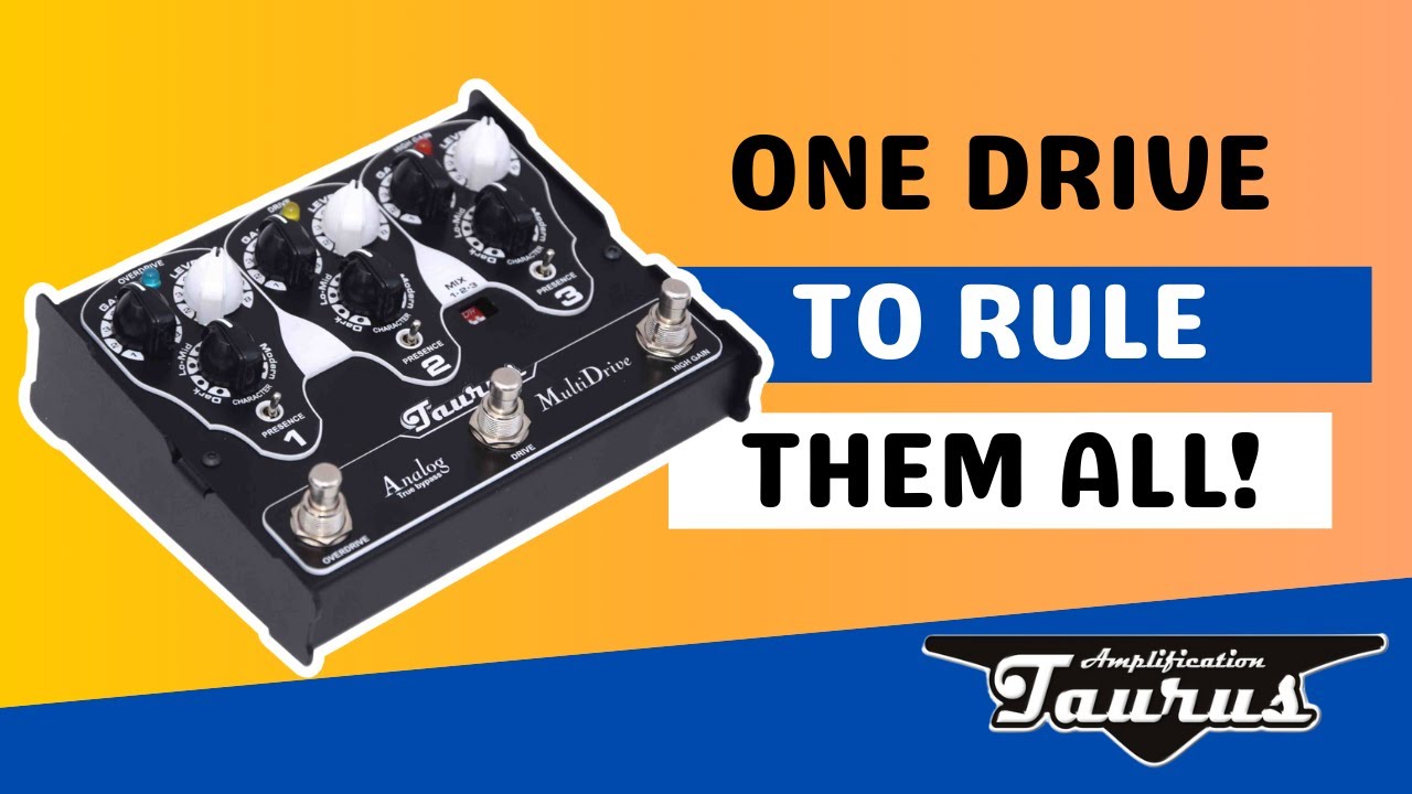 You Only Need One Drive! The Taurus MultiDrive!!