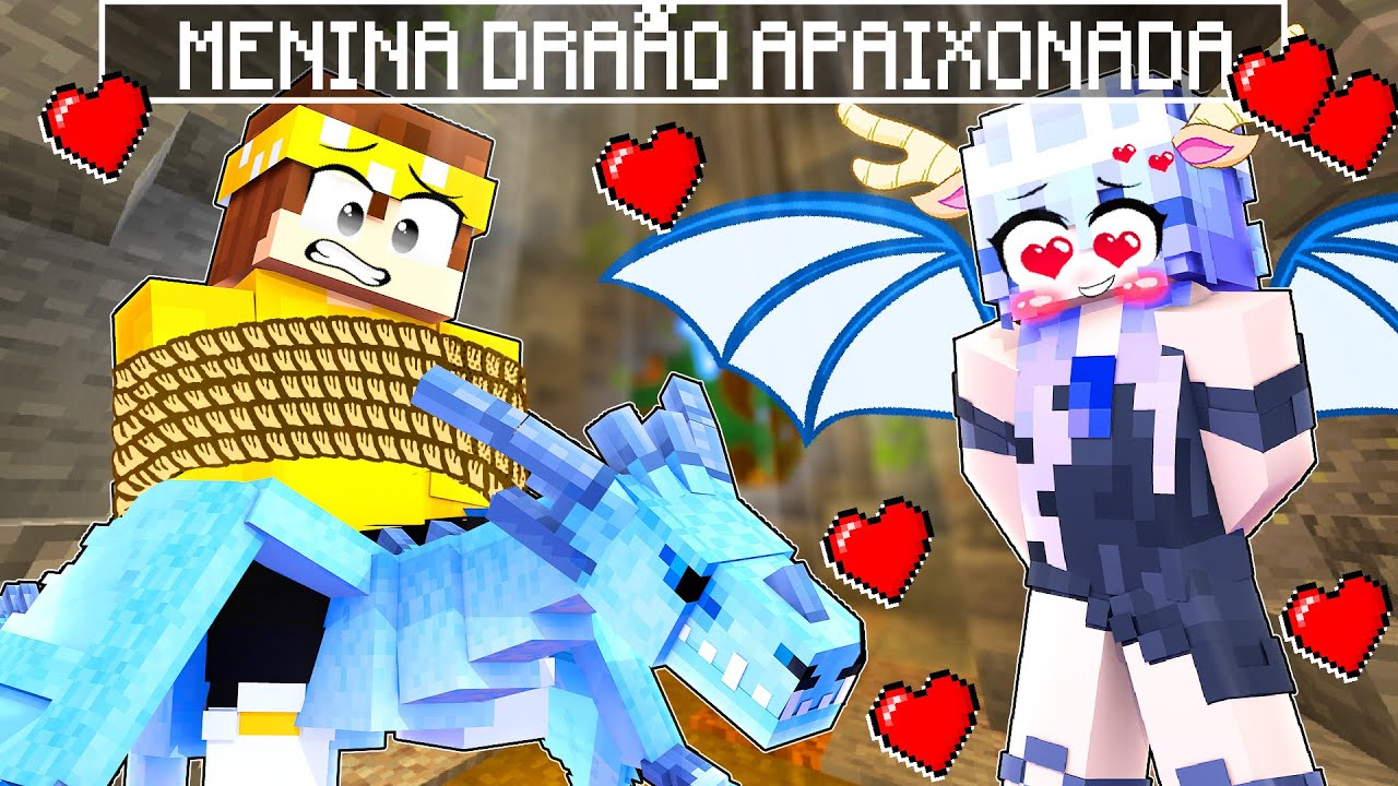 RAINHA DRAGÃO ESTÁ APAIXONADA POR MIM no MINECRAFT! ‹ Alex ›
