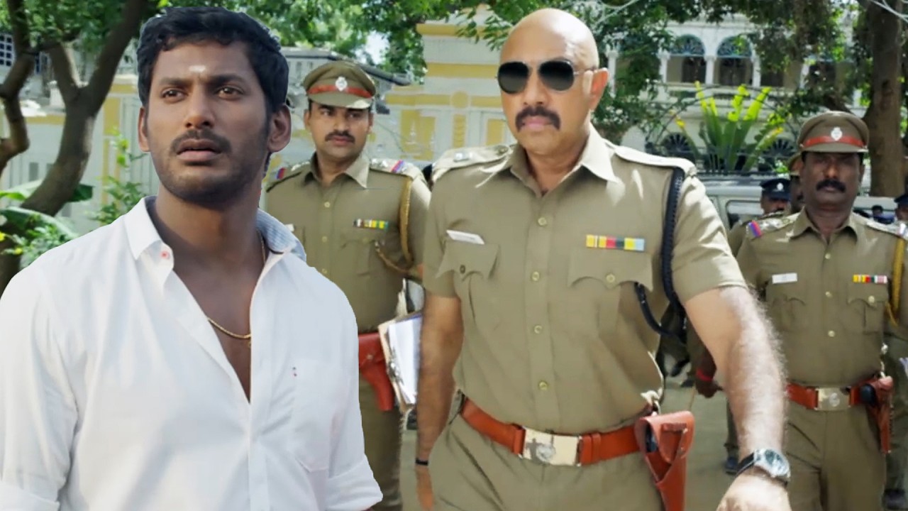 Vaasu Ne DSP Ko Gundo Se Bachaya | Himmatwar Movie Scene | Vishal, Shruti Hassan, Jayaprakash