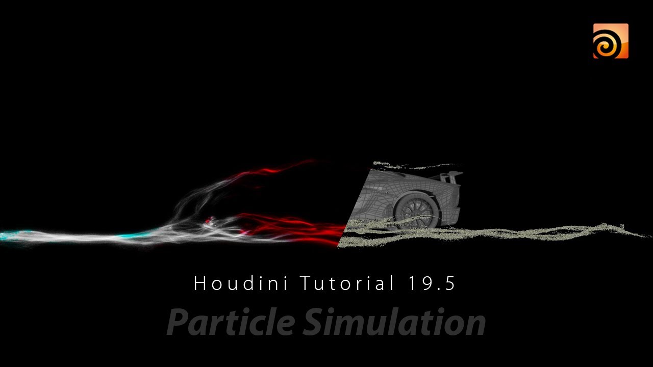 Houdini Tutorial | Particle Simulation Using Curve Force