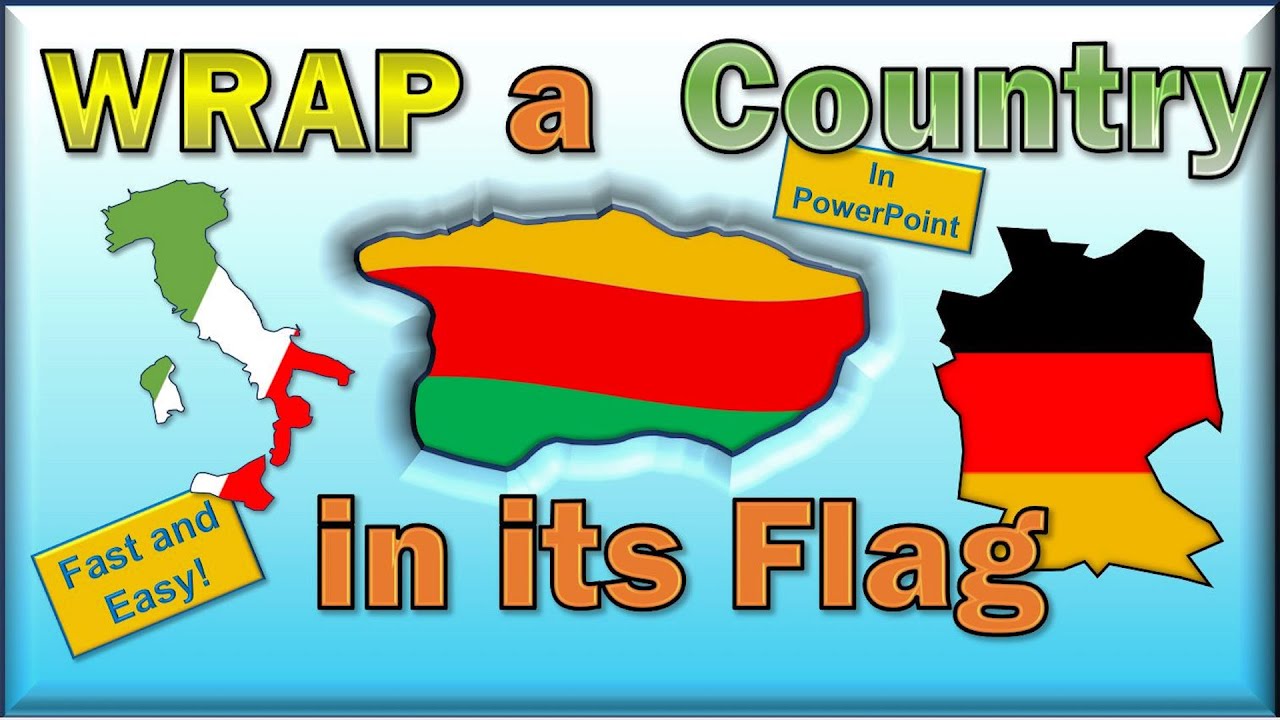 Mind-Blowing Country Flag Effect in PowerPoint | Easy MS Office Tutorial   #powerpoint #msofficetips