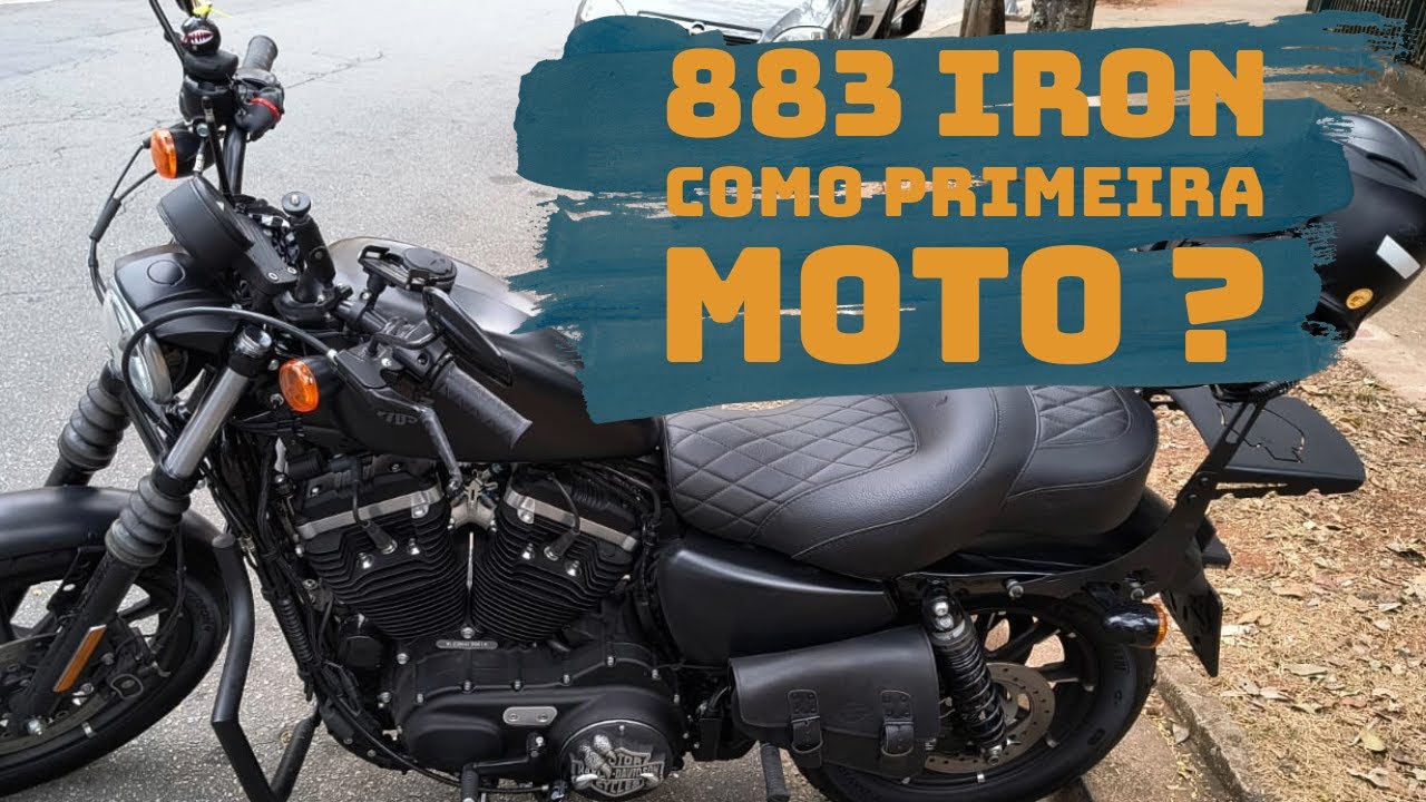 Primeira moto para iniciantes: Harley Davidson 883 Iron &eacute; a escolha certa?