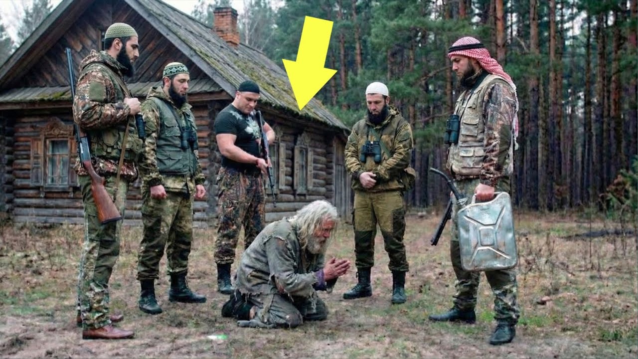 Охотники Думали, Что Старик Беззащитен — Они Не Знали, КТО Живёт в Его Лесу