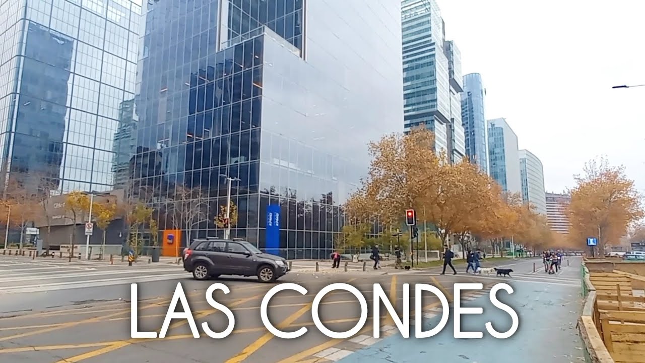 LAS CONDES #3, Santiago de Chile, Chile 🇨🇱.  Walking Tour