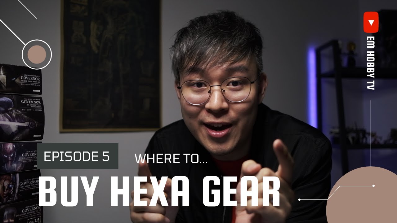 WHERE TO BUY HEXA GEAR (1:24 SCALE MODEL KITS)?