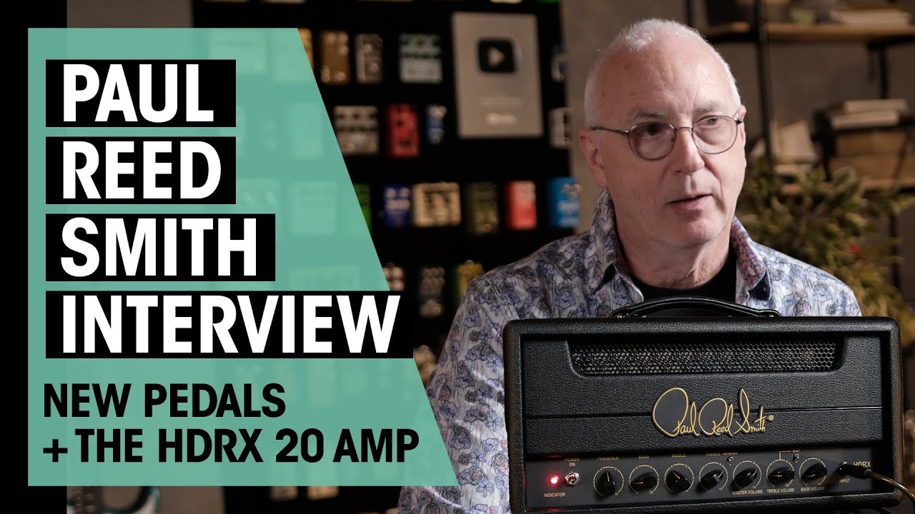 The Paul Reed Smith Interview feat. New PRS HDRX 20 Head and Pedals | Thomann