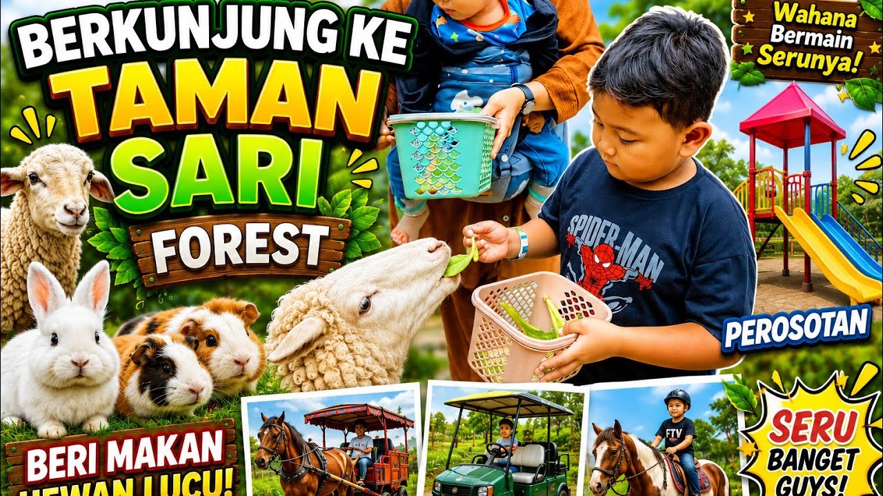 Berkunjung ke Taman sari forest.