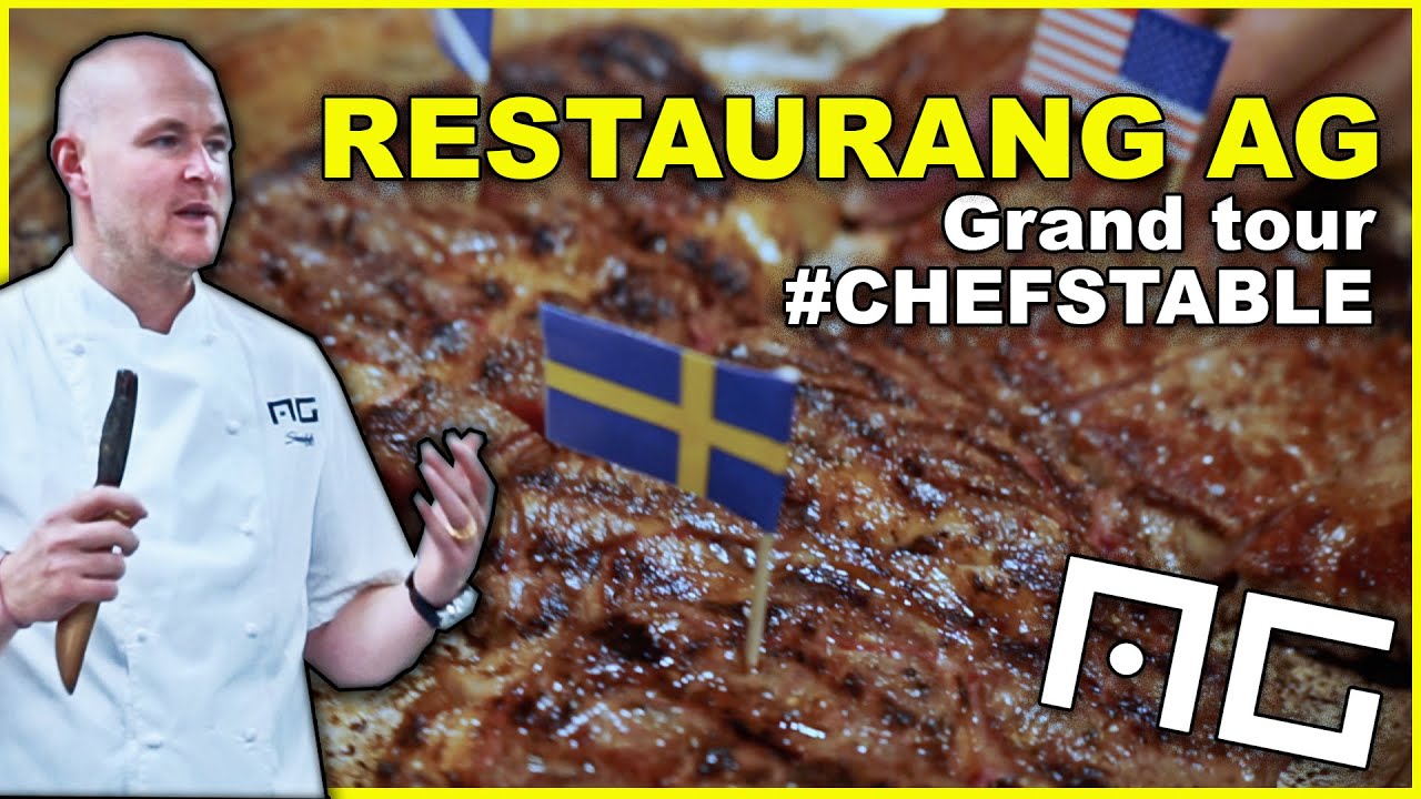 Johan Jureskog ger oss en grand tour på AG #CHEFSTABLE
