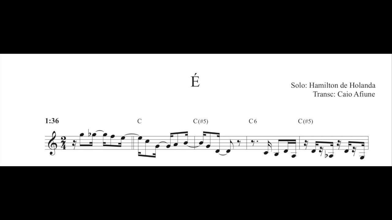 Hamilton de Holanda - &Eacute; (Bandolim solo)