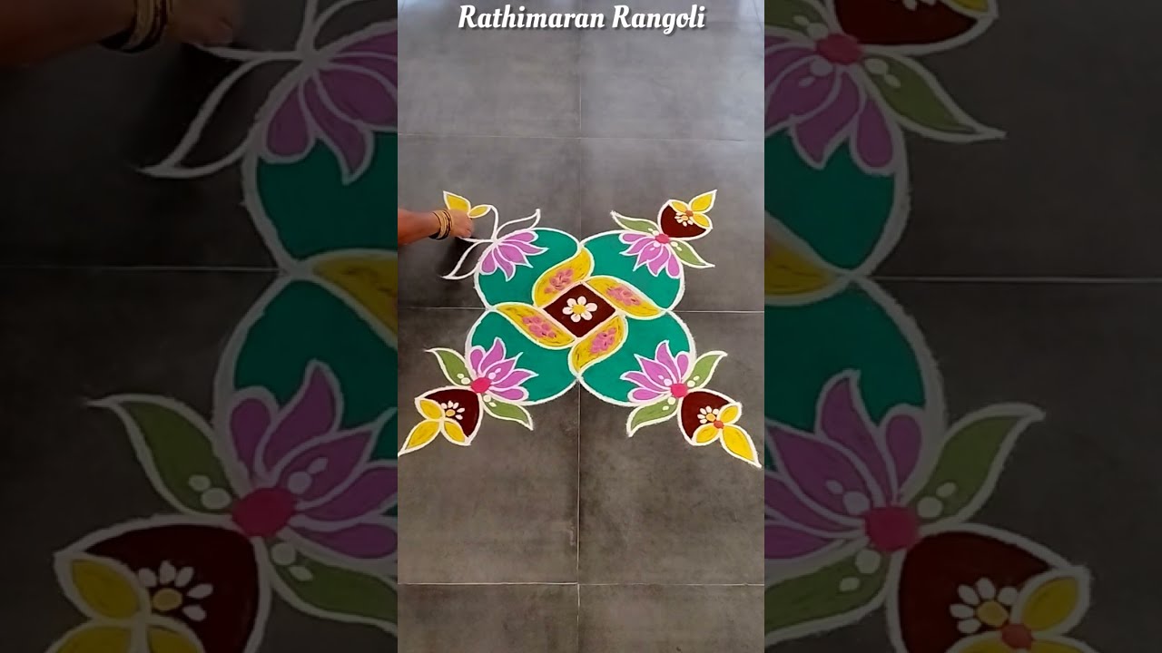 Tamil New Year Special Rangoli 2026 | Chithirai Masam Kolam Designs | Tamil Puthandu Colour Kolam