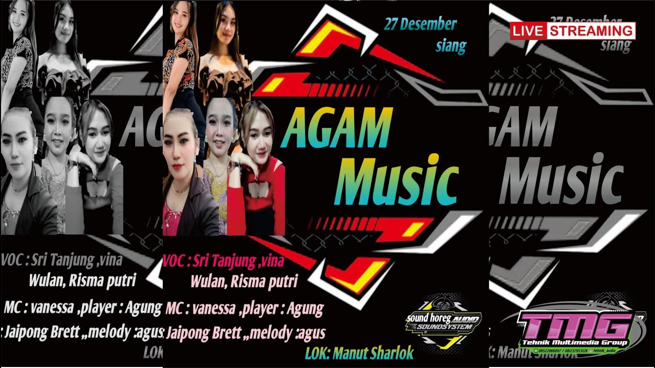 LIVE WEDDING PARTY '  FITRI & DIKI suport by AGAM MUSIC ENTERTAINMENT KALIMATI - tehnik multimedia