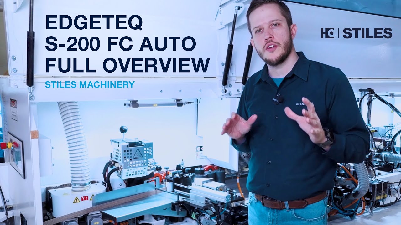 HOMAG EDGETEQ S-200 FC Auto Edgebander Full Overview | Stiles Machinery