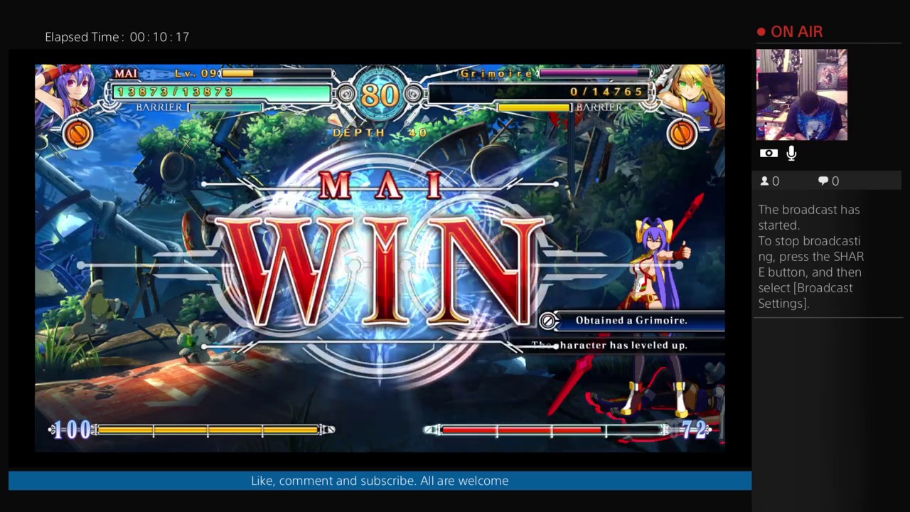 Blazblue Central Fiction- Mai Natsume Abyss Mode