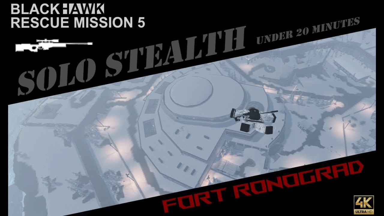 BRM5 GEN4 | Solo Stealth | Fort Ronograd | uncut | 4K