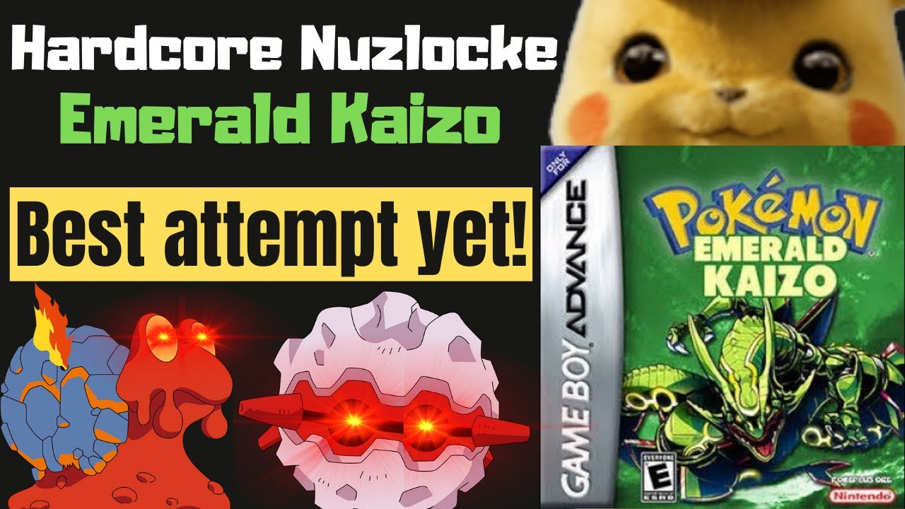 Can I beat Pokemon Emerald Kaizo with Extreme Nuzlocke rules? NO! But this is my best attempt yet