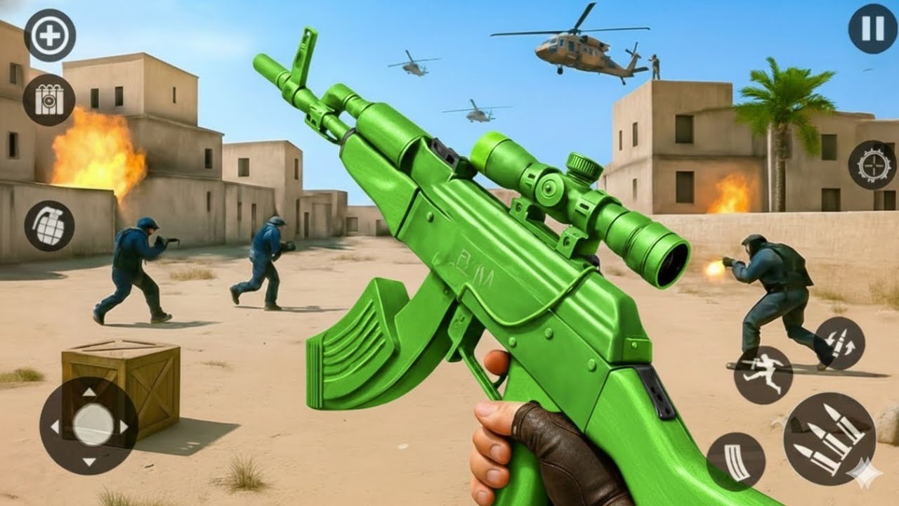 Critical Attack 🔥 | Banduk Wala Game | Intense FPS Shooting | Android Gameplay