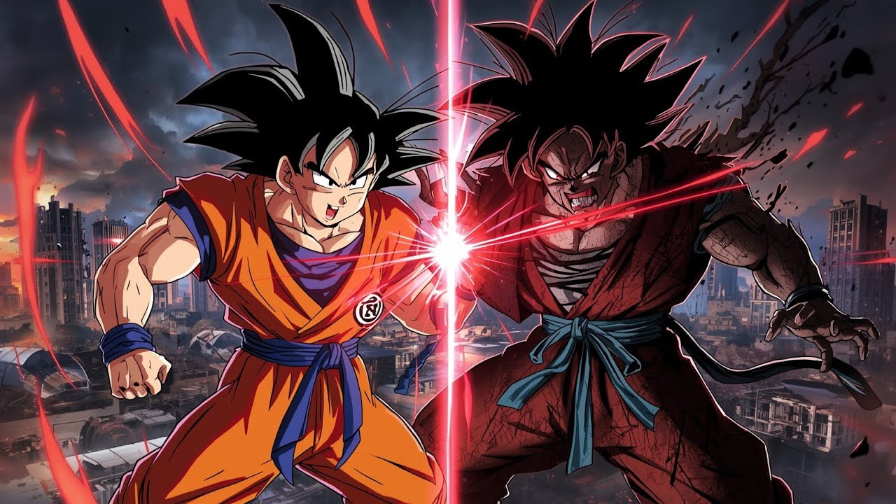 Goku’s Dark Clone is Born – The Rise of the Shadow Saiyan | 3D 4K Anime Story”