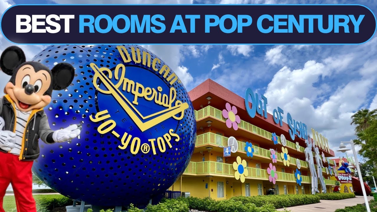 The Best Rooms at Disney's Pop Century Resort