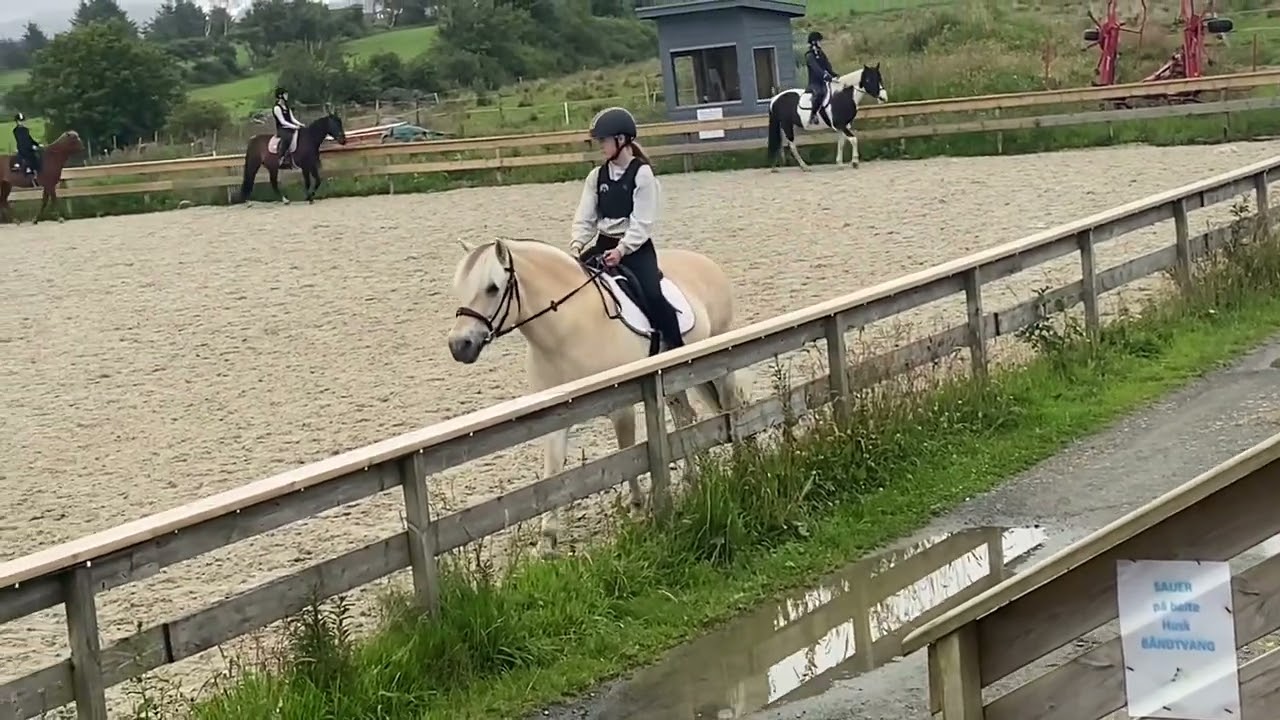 Emma sin siste dag på rideleir