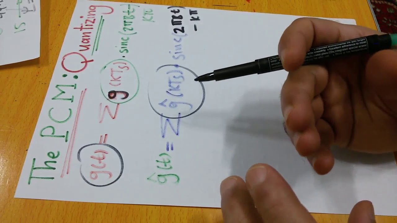 Communication systems 96: Pulse-Code-Modulation (PCM): Quantizing  ألتكميم في نظام تعديل شفرة النبض