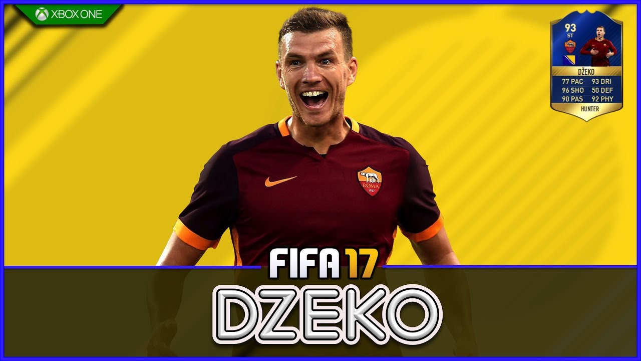 FIFA 17 | Player Review | TOTS 93 Edin Džeko !