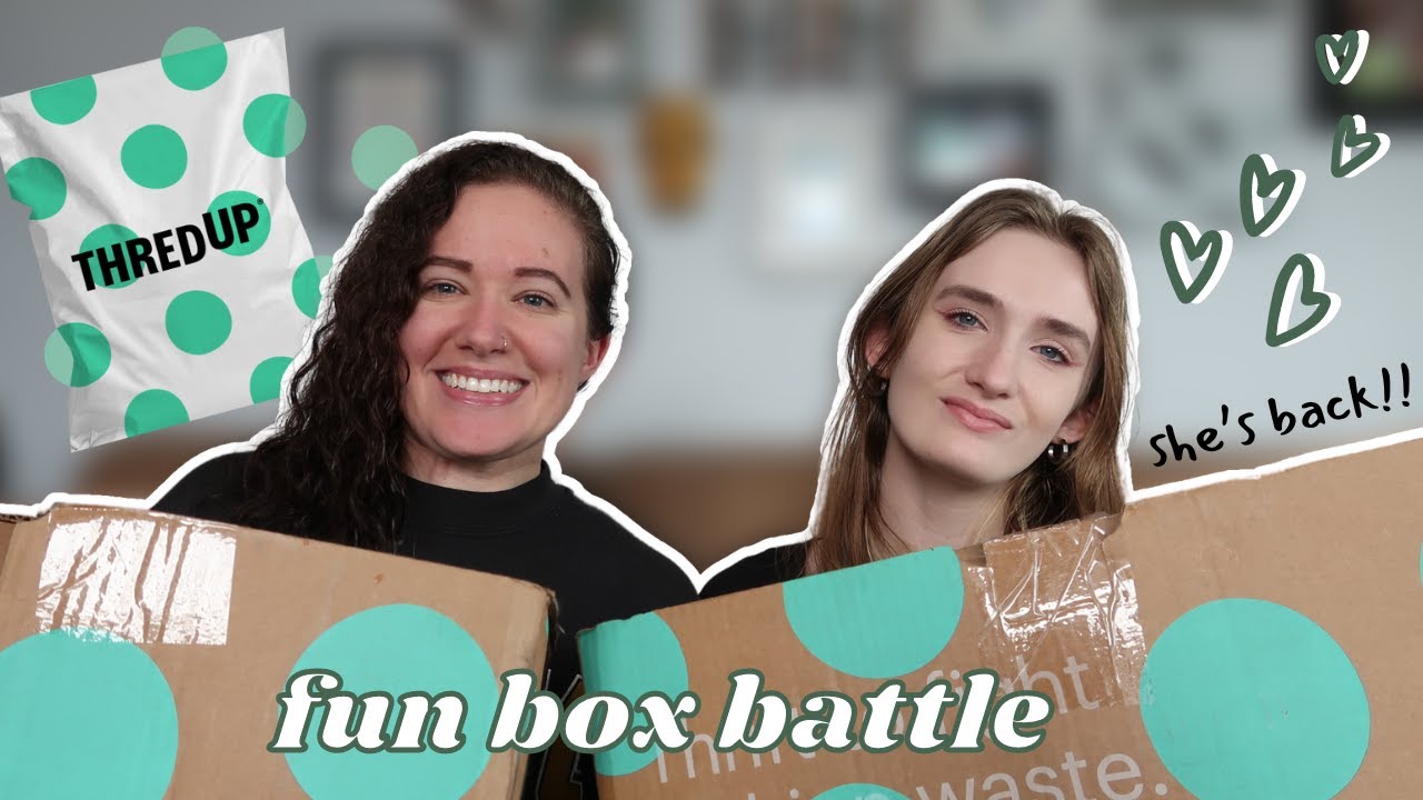 i ordered these 8 MONTHS AGO | thredup FUNboxing battle from PA