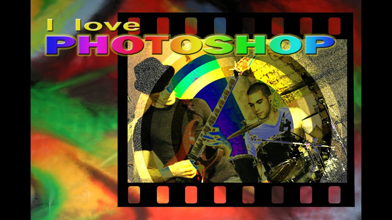 Photoshop tutorial italiano - La foto a dischi concentrici