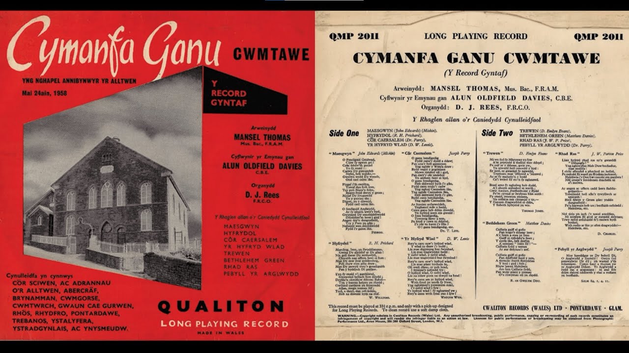 Cymanfa Ganu, Alltwen Chapel 1958 - Side One