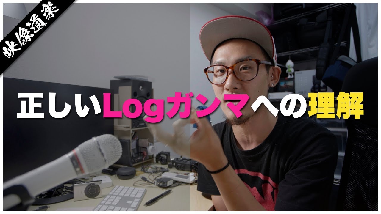 Logガンマの正体とLog撮影をする理由について話します