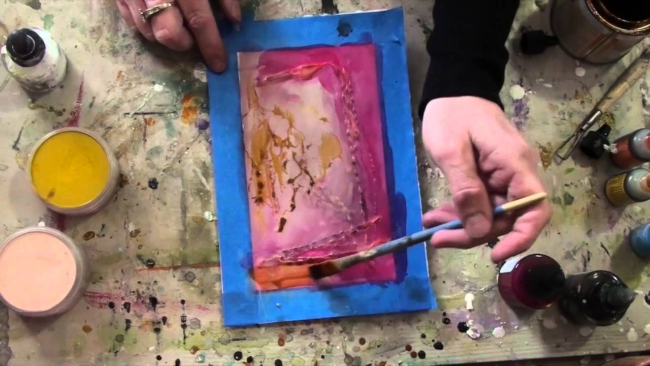 Wax on Wednesdays Working it Out Encaustic Painting Techniques