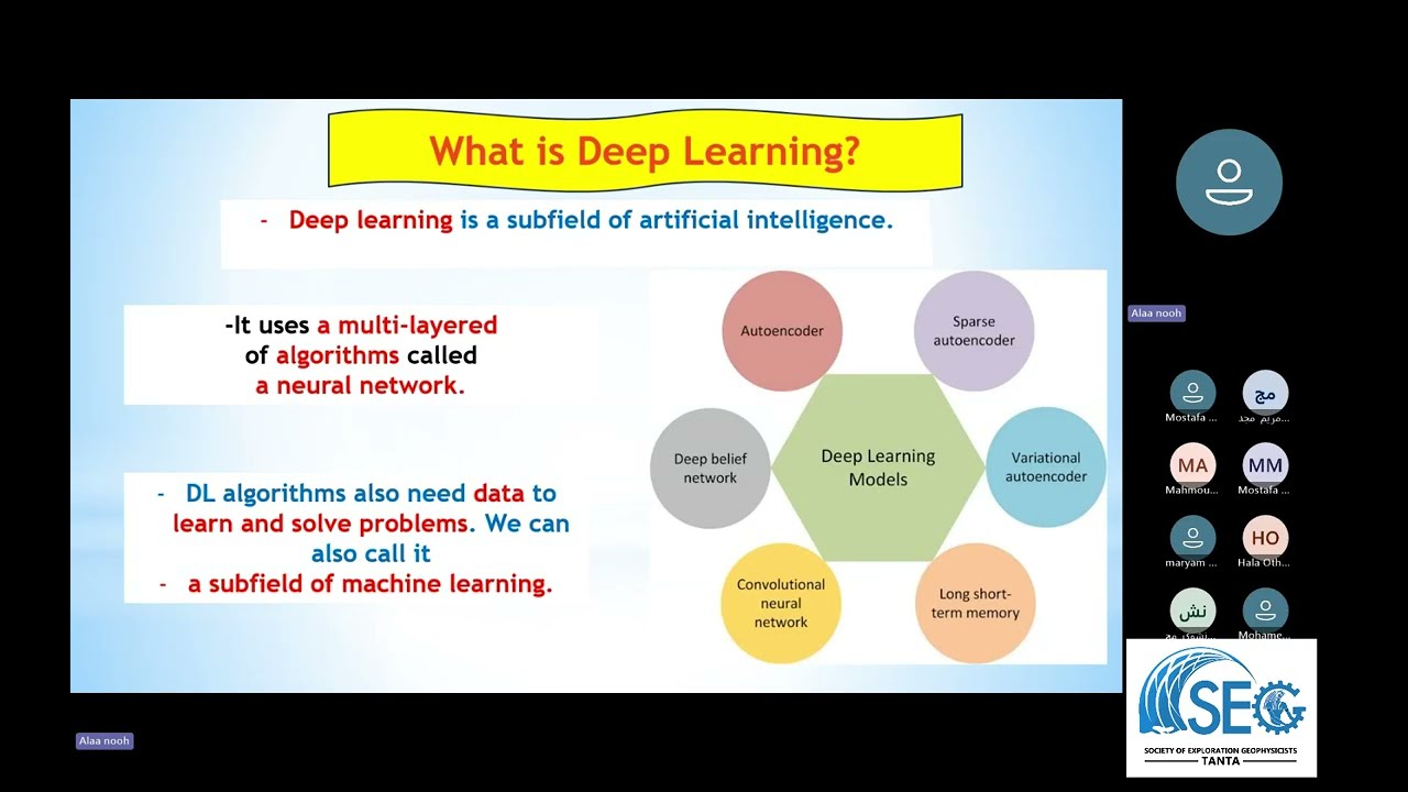 SEG Tanta | Integrating AI into Petroleum Field Operations: Case Studies | Prof. Ahmed Noah