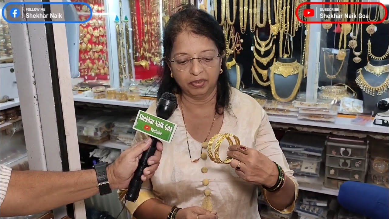 💎S.S Jewellers 1Gram Imitation Jewellery | Ganesh Chaturthi Shopping | Mapusa Flower Market💎