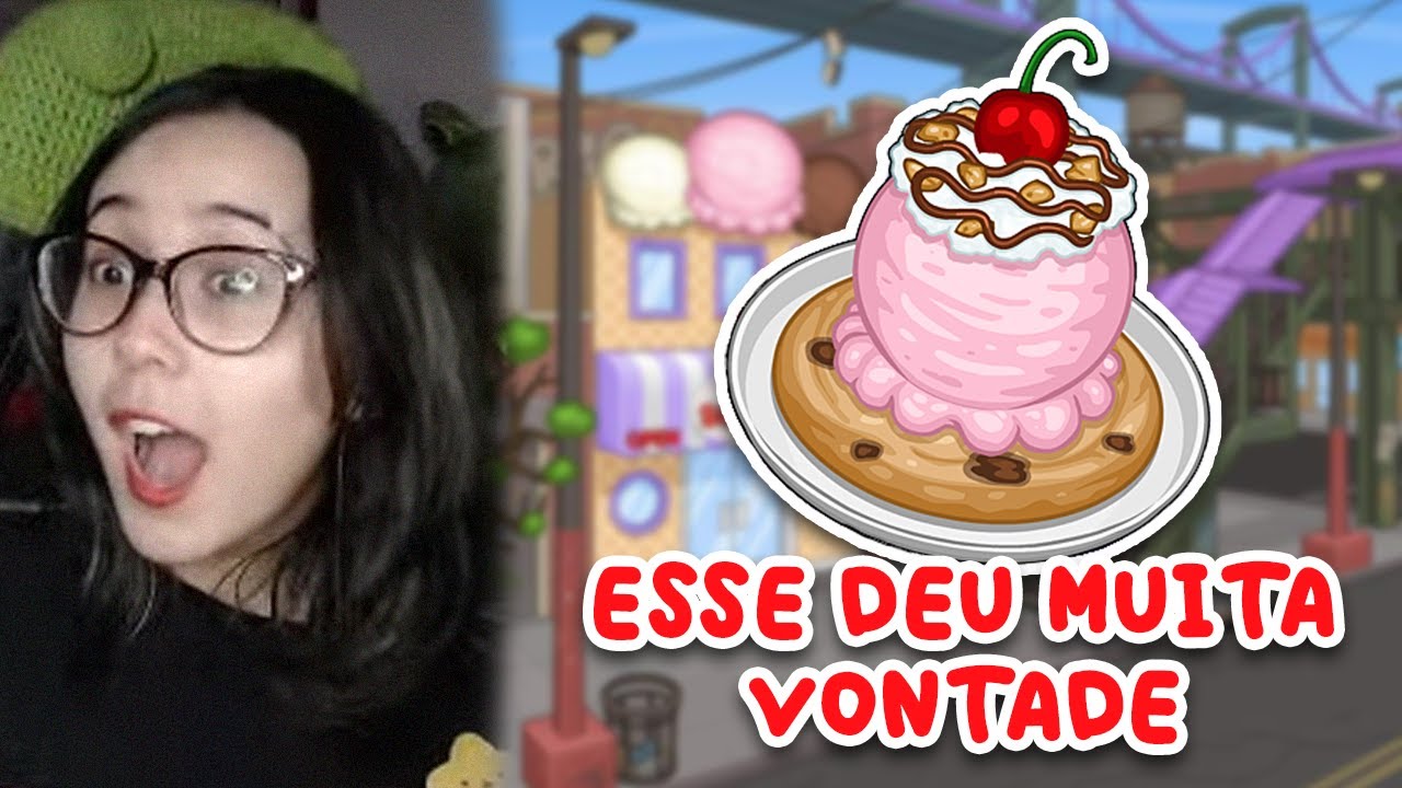 Sorvete e Cookies? EU QUERO! 🍪🍨 Papa's Scooperia - tiemiau
