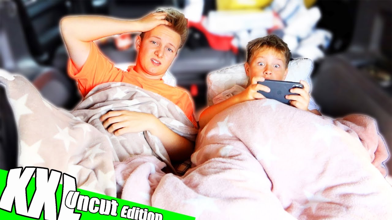 24h im Auto 🚘 Challenge mit  @Ash5ive    @Echtso    @marieland   TipTapTube UNCUT